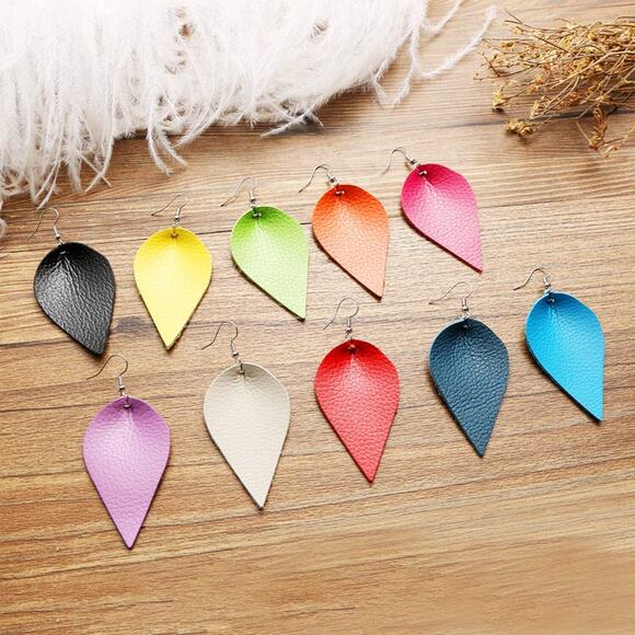 7pcs Faux Leather Sheets Fabric Sheets for Making Earrings Bows Jewelry Wallet - Picture 5 of 12